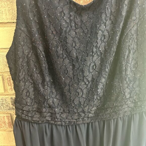 Speeckless Ladies 20 dark blue with lace dress - Picture 2 of 9